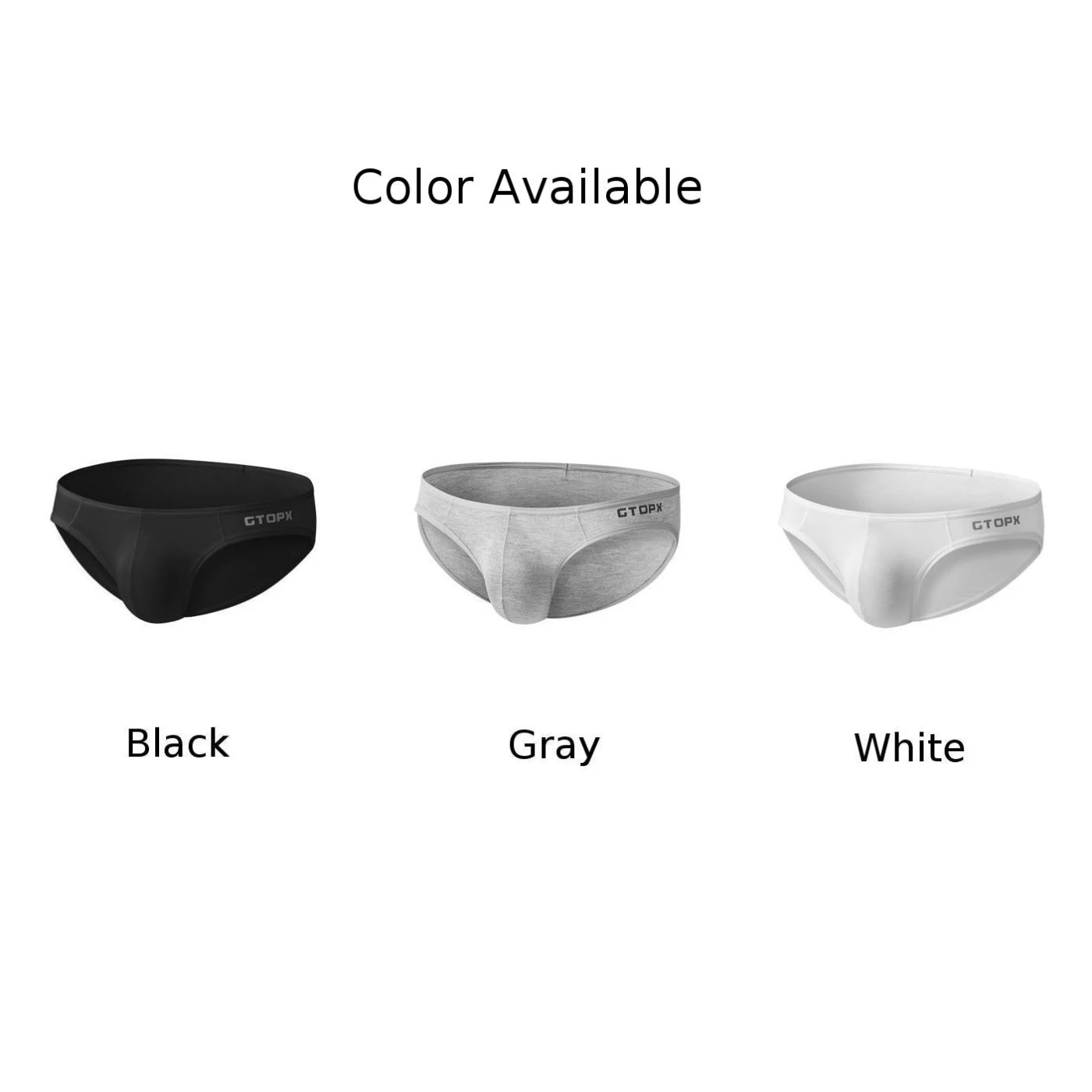 Mens Underwear Low Waist Elastic Seamless Elastic Triangle Pants Breathable Comfort Briefs Bulge Pouch Panties Hombre