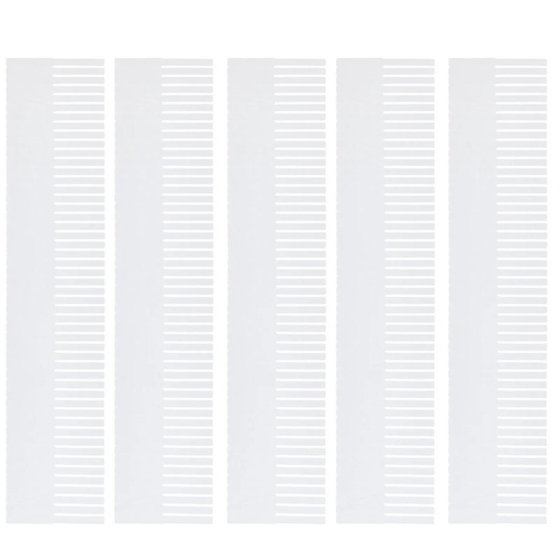 

5Pcs Partition Board Adjustable Drawer Separator Board Plastic Drawer Divider Organizers for Cupboard, Underwear, Socks