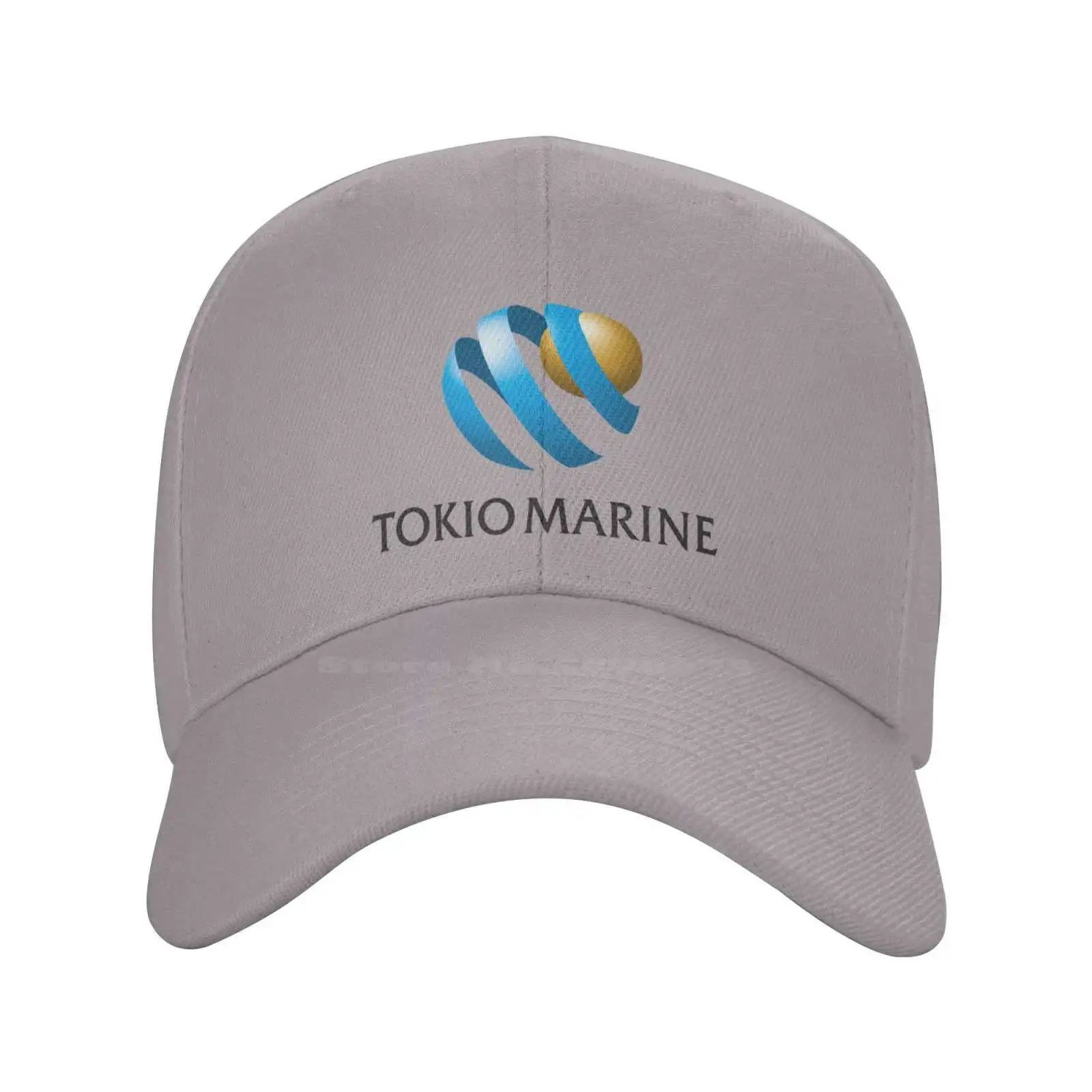 Tokio Marine Logo Quality Denim cap Knitted hat Baseball cap