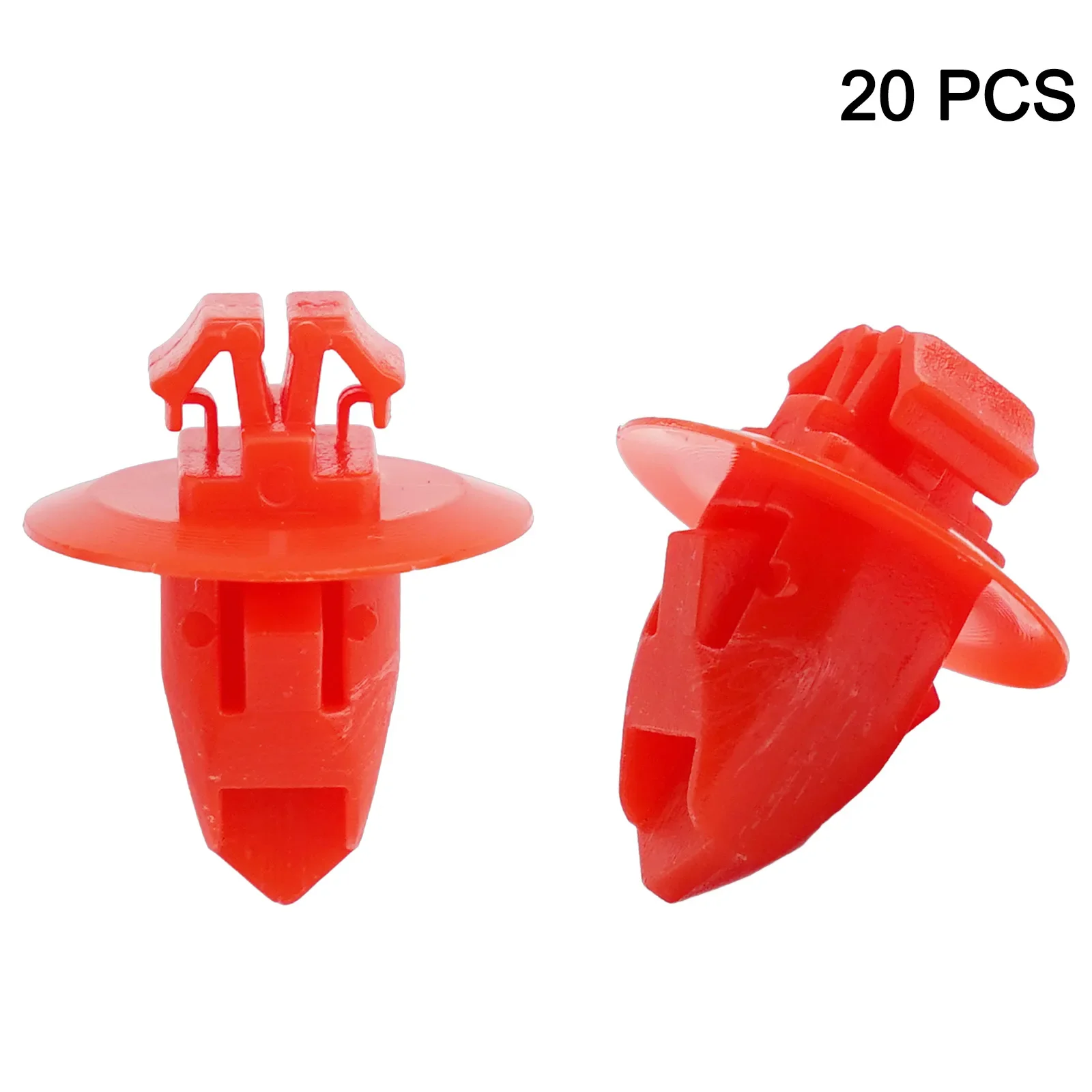 

20Pcs Car Fender Flares Retainer Clips 90904-67037 For Toyota Land Cruiser Mud Flaps Moulding Body Fastener Car Accessories Red