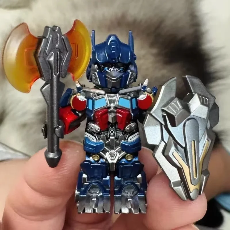 Em estoque venda transformadores montar kit modelos jet wing optimus prime bumblebee figura de ação bonito mini transformador carro brinquedos