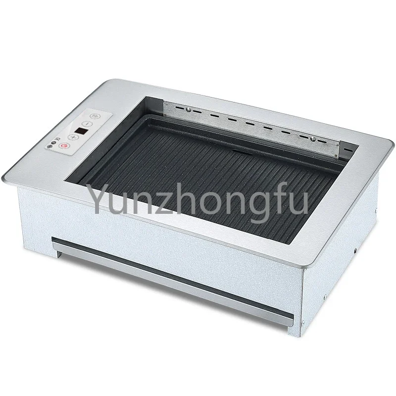 

Hot Sale Rectangular Radiant-cooker for Restaurant Electric BBQ Grill