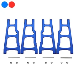 Metal Front and Rear Suspension Arm Set 3655 for 1/10 Traxxas Slash 4X4 Stampede 4x4 Rustler 4WD RC Car Upgrade Parts