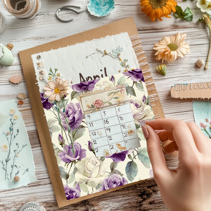 36 Sheets 6"x6" Decorative Scrapbook Paper: Kawaii Bunny Prints for Scrapbooking, Origami & Kids’ Handicrafts