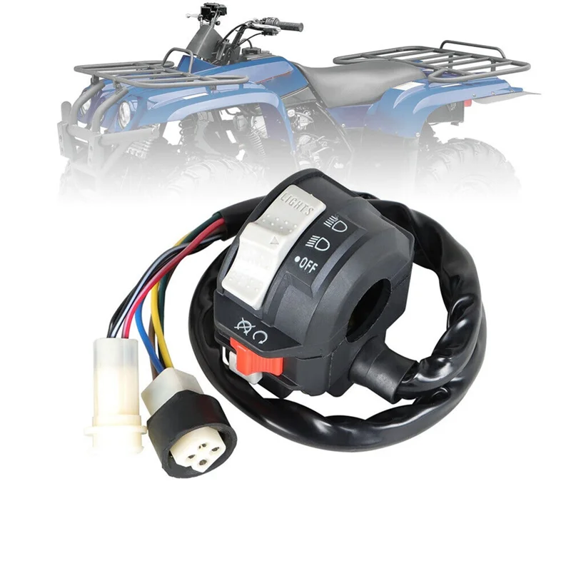 

Superior-Left Handlebar Switch Run Start Headlight For Yamaha MOTO-4 YFM225 YFM250 YFM350