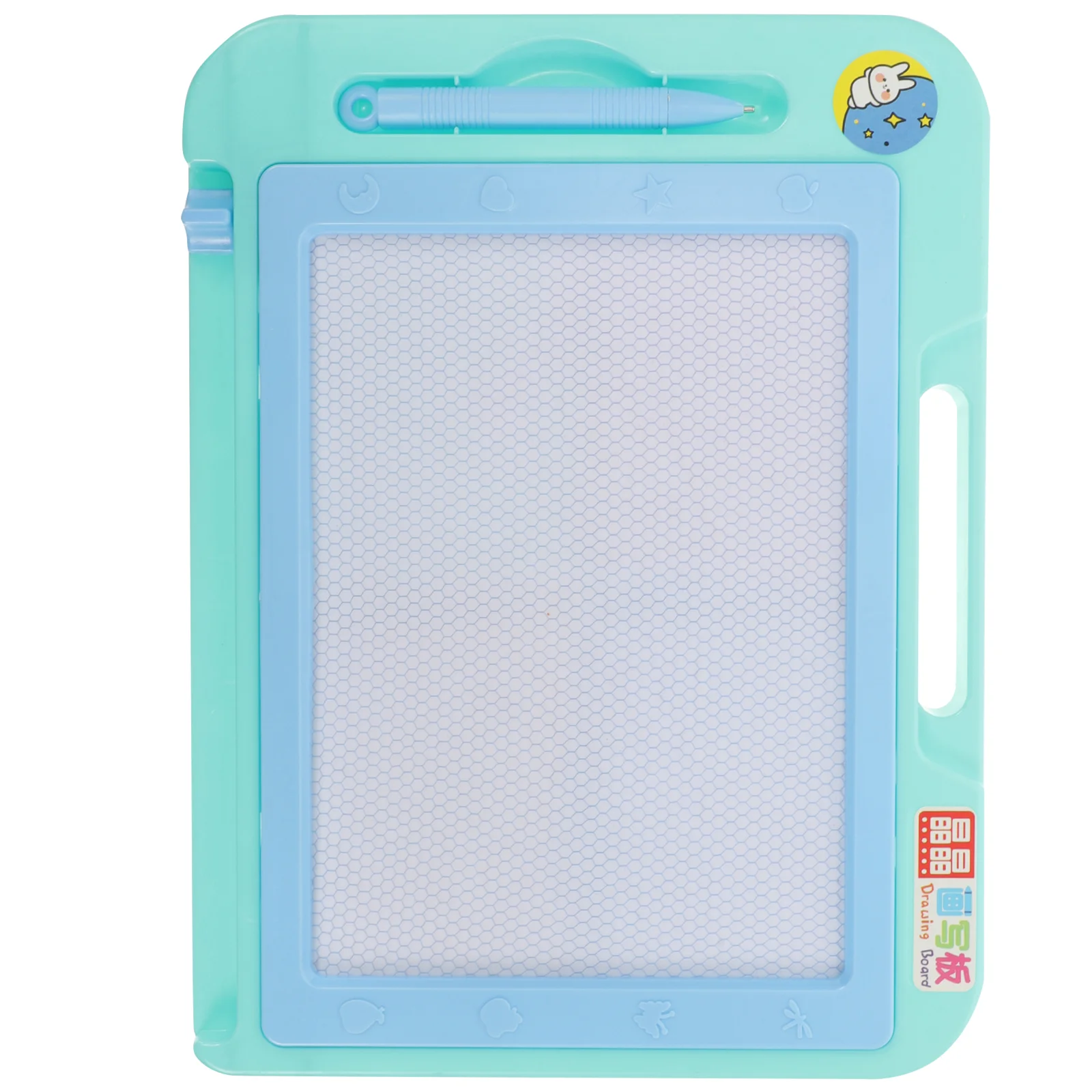 Portable Small Magnetic Table Erasable Drawing Boards Educational Writing Board for Children Kids (Random Color)