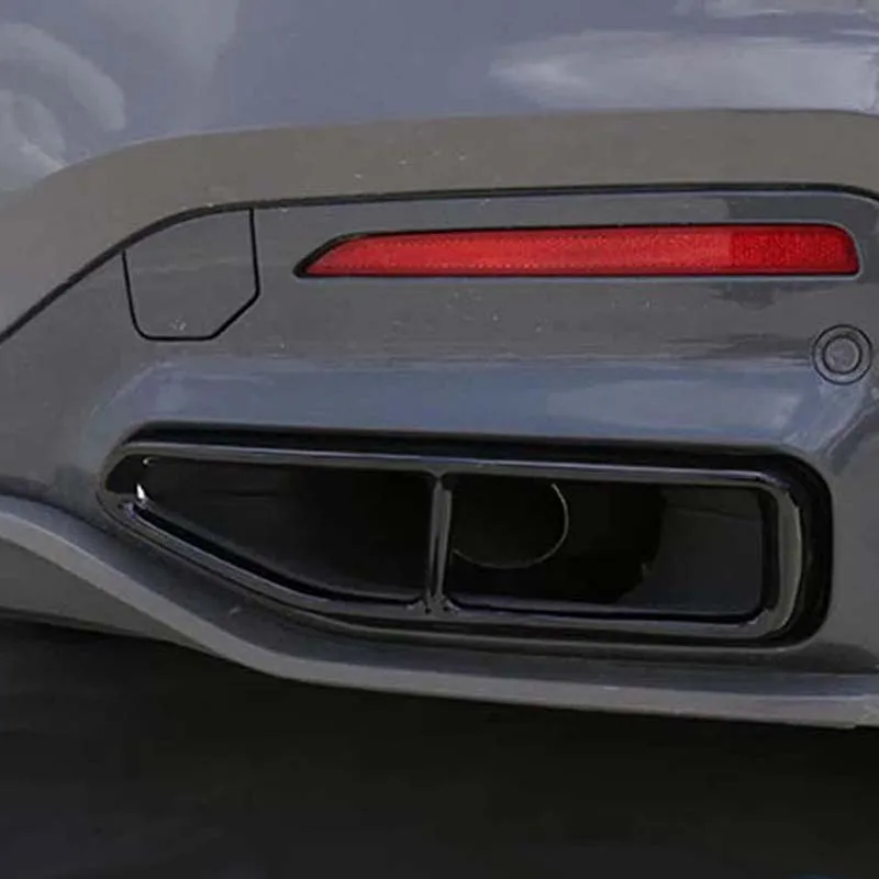 

Car Muffler Decorative Piece For BMW 7 series 730Li 740Li 750Li 760Li Car Exhaust Tip Stainless Steel Cover Trim Accessories