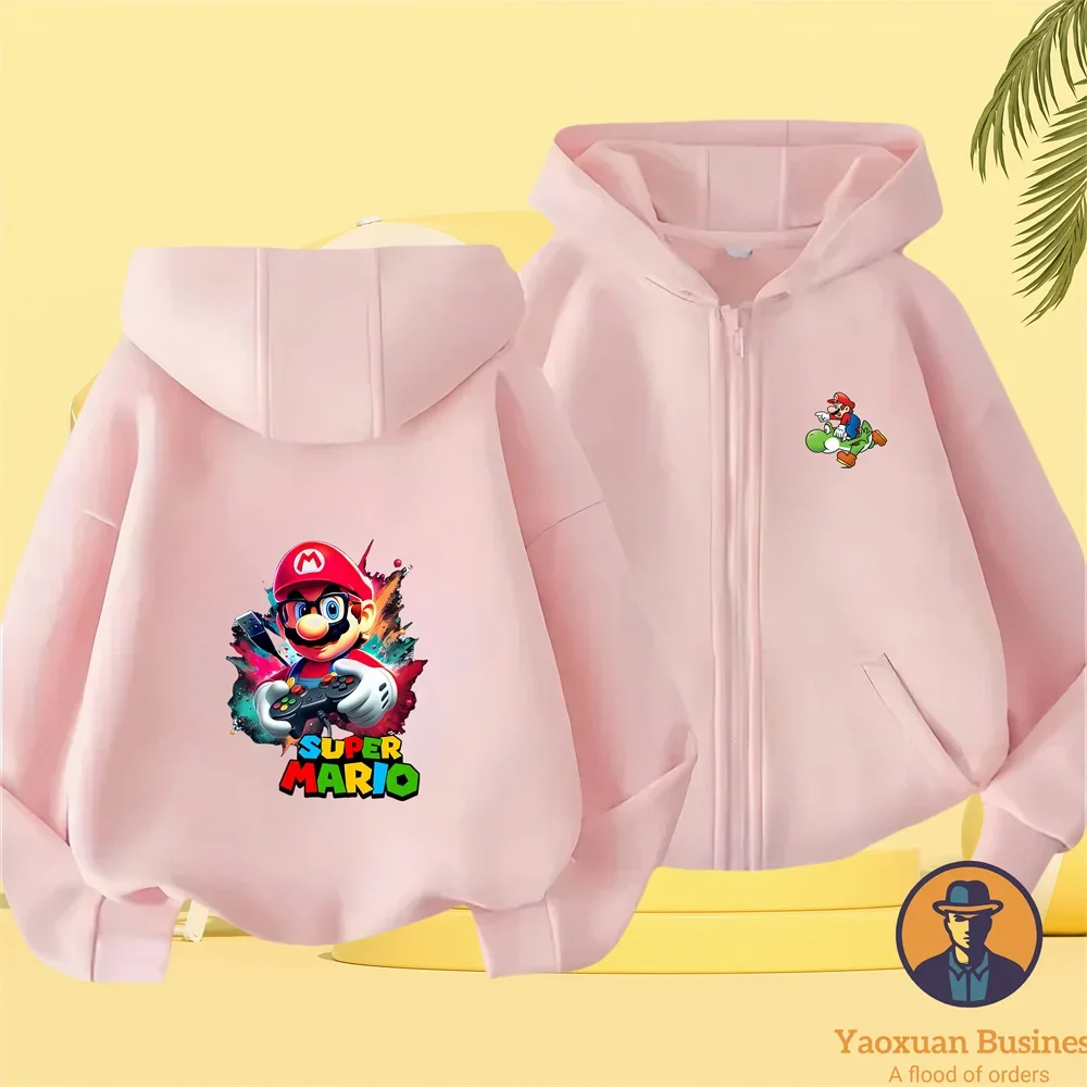 هوديس سوبر ماريو بروس أنيمي، هوديس أنيمي، ملابس الشارع Y2k، ملابس رياضية، هوديس بسحاب للرجال والنساء