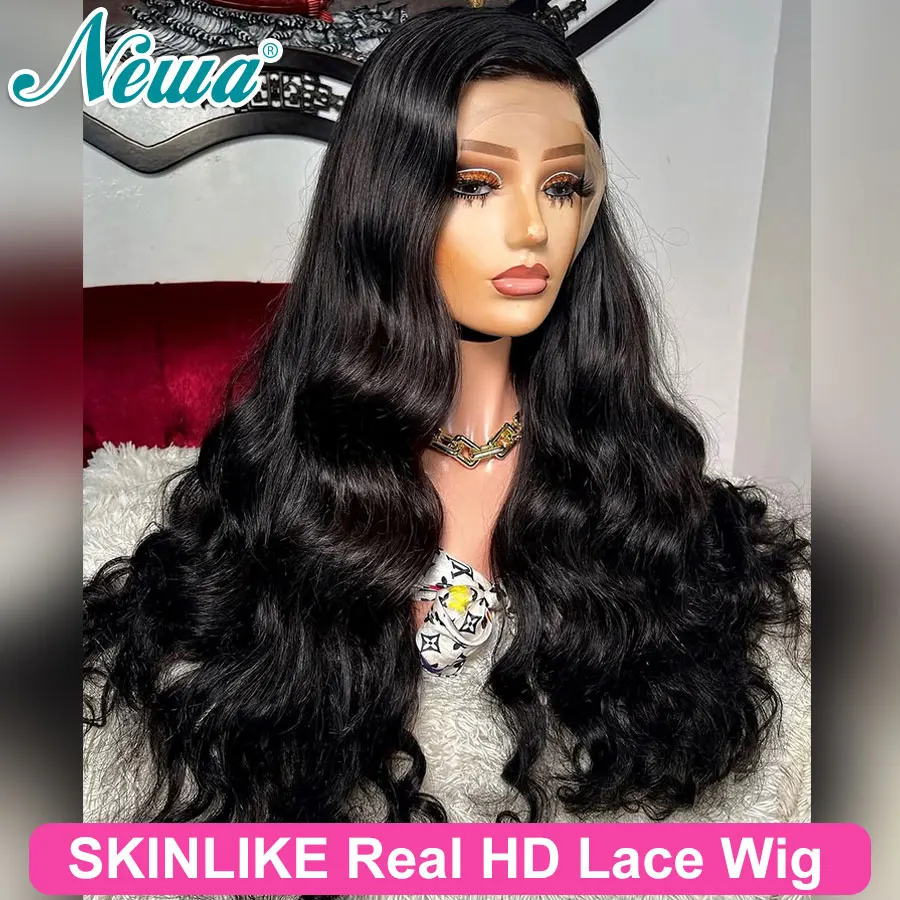 Newa الترا المجهزة HD شعر مستعار دانتيل الجسم موجة الشعر البشري 13x6/13x4 HD الدانتيل شعر مستعار أمامي كامل قبل قطعها غلويليس HD الدانتيل إغلاق الباروكات #1