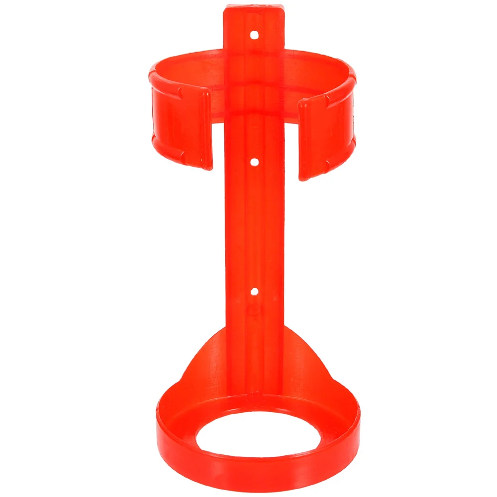 Fire Extinguisher Hanger Wall Holder for Rack Mount Truck Bracket Brackets Red Mounting