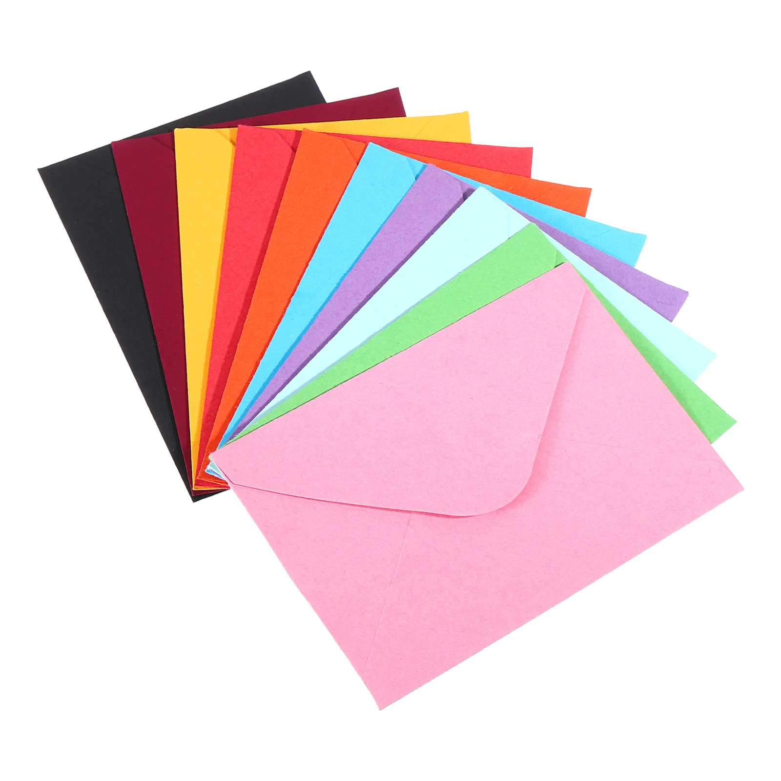 50/100Pcs Mini Paper Envelopes 10x7cm Mini Gift Greeting Card Business Card Envelope Western Envelopes for Wedding Invitation