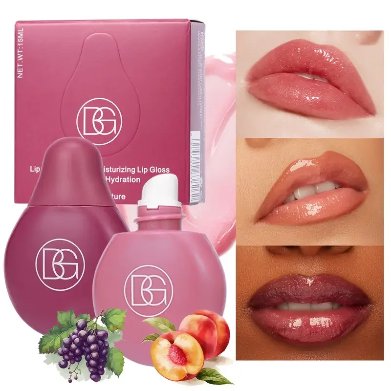 4-kolorowy błyszczyk do ust chroniący i nawilżający, długotrwała nawilżająca i podnosząca wilgoć, błyszczyk do ust Water Mirror Gloss