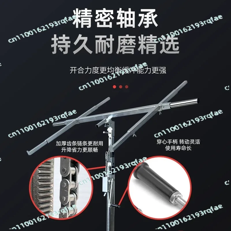 Sealing Artifact, Electric Hammer, 3.0m Affordable  Gypsum Board Ceiling Lift, Woodworking Decoration Bracket