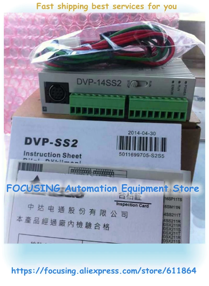 

DVP14SS211R DVP12SS211S DVP14SS211T DVP12SA211R DVP12SA211T DVP12SE11R DVP12SE11T Delta New Original SS2 Series PLC Programmable