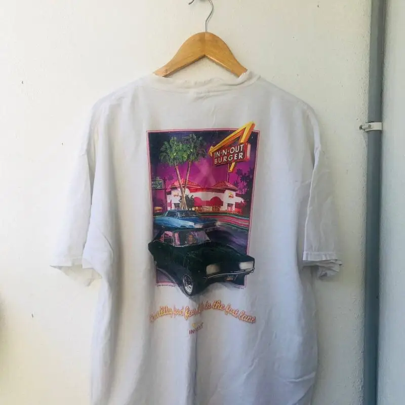 Vintage In Out Burger Äú Hatch 03 Äù Car T Shirt