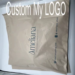 Bolsa de correo de mensajería personalizada, bolsa de correo Postal de polietileno impresa personalizada