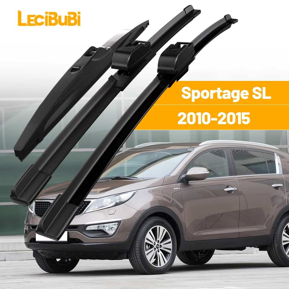 Für KIA Sportage SL 2010-2015 1 satz Vorne und Hinten Scheibenwischerblätter Scheibenwischer 2011 2012 2013 2014 zubehör