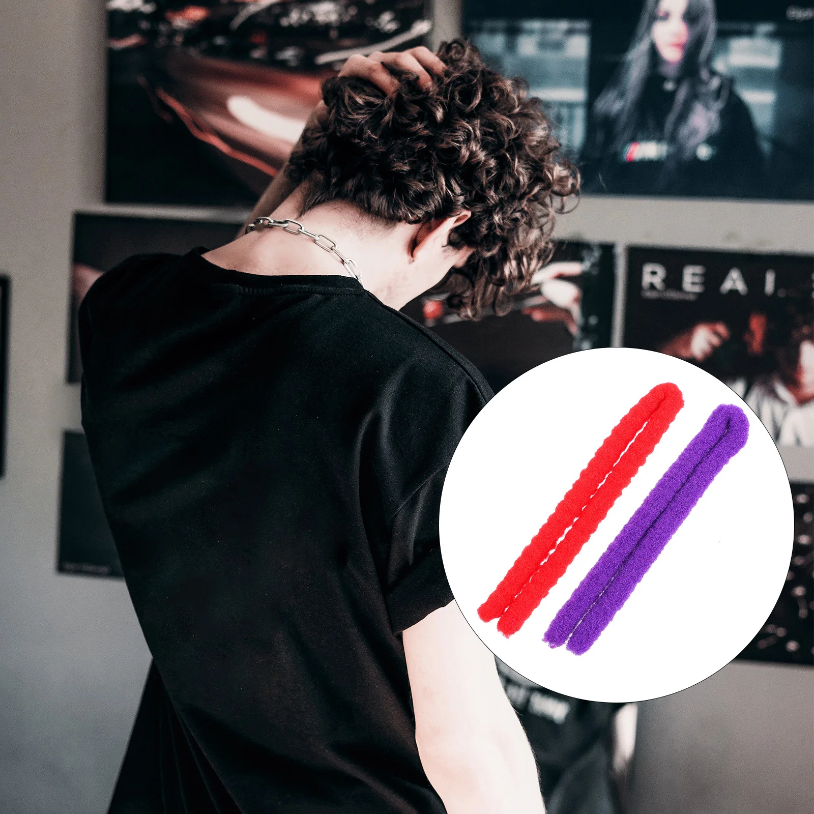 

90Pcs Barber Hair Perm Rods High-Density Curling Rod Roller Set for Permanent Waves and Voluminous Style Cold Wave Perm Rod