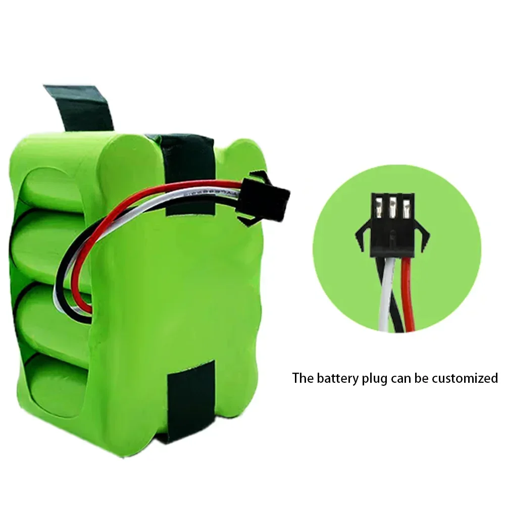 14.4V Ni-Mh SC Rechargeable battery 6800mAh for KV8 XR210 XR510 XR210A XR210B XR510B XR510C Vacuum Cleaner Sweeping Robot