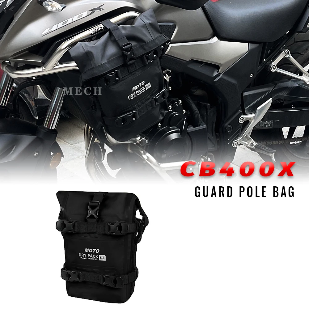 

Waterproof Repair Tool Placement Bag Frame Triangle Package Toolbox For HONDA CB400X CB 400 CB400 X