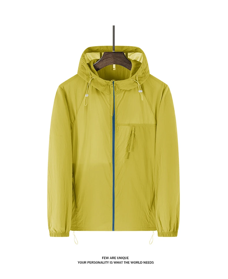 LNGXO Sommer-Windjacke für Herren und Damen, leichte Sonnenschutzjacke, Unisex, Camping, Klettern, Wandern, Outdoor, wasserdichter Mantel – Detail 30