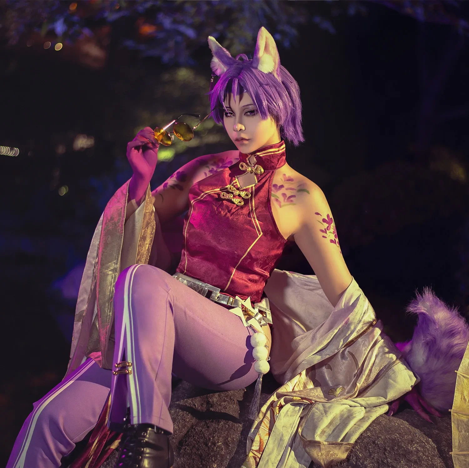 NU:Carnival Kitsune Dream Kuya Cosplay Halloween Theme Costume