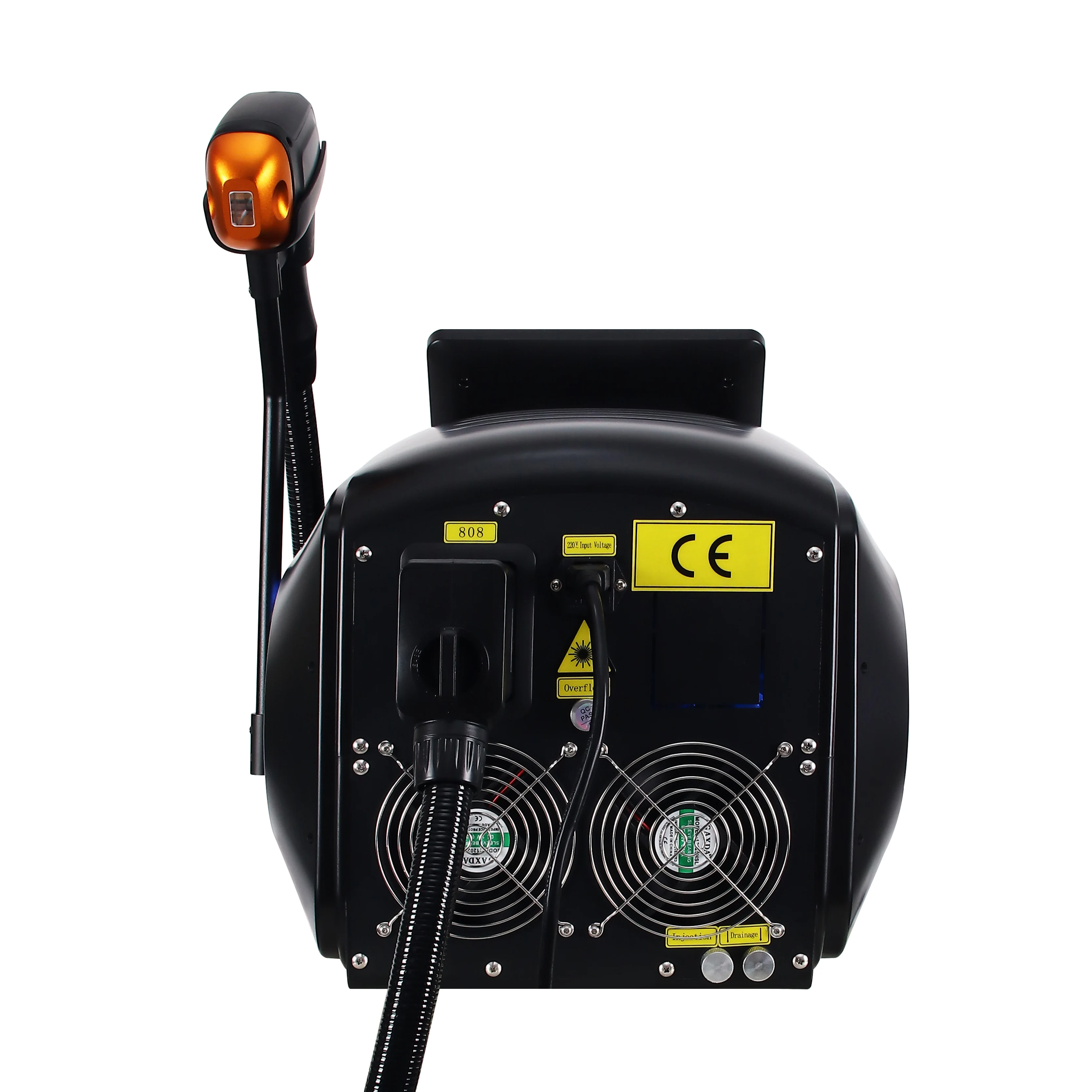 أحدث المهنية 4 موجة ماكرو قناة إزالة الشعر ديود إزالة الشعر بالليزر آلة التيتانيوم لإزالة الشعر بالليزر إزالة الشعر