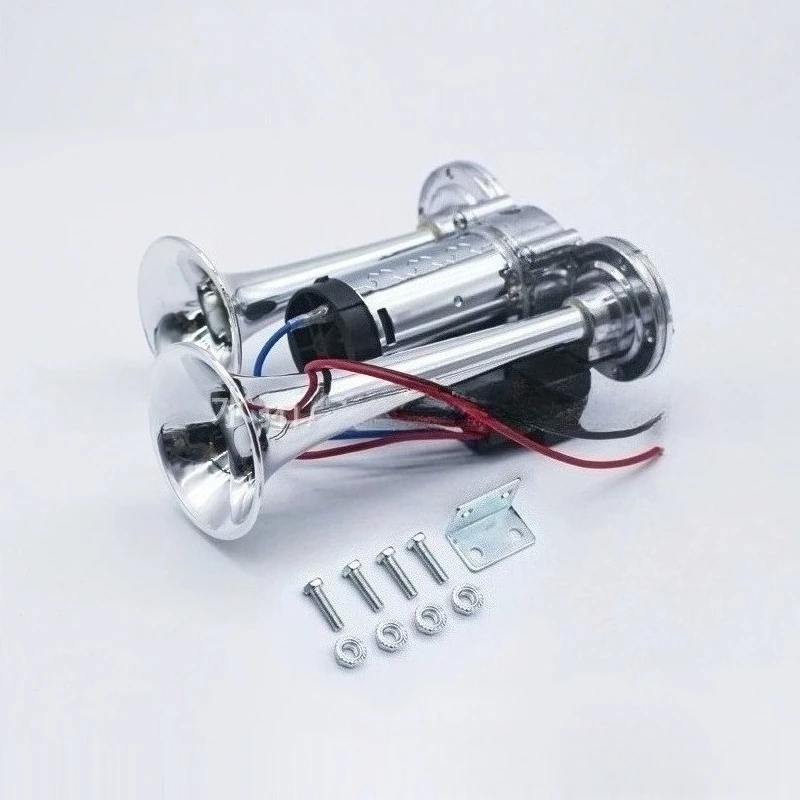 TZ309-2 double tube integrated air snail horn, 600DB compressor ebay one-piece motor car horn