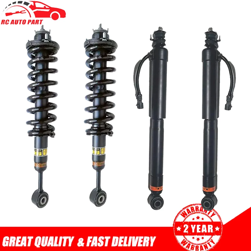 4Pcs Front Rear Shock Struts Assys For Lexus GX470 Toyota Land Cruiser 120 5.7L