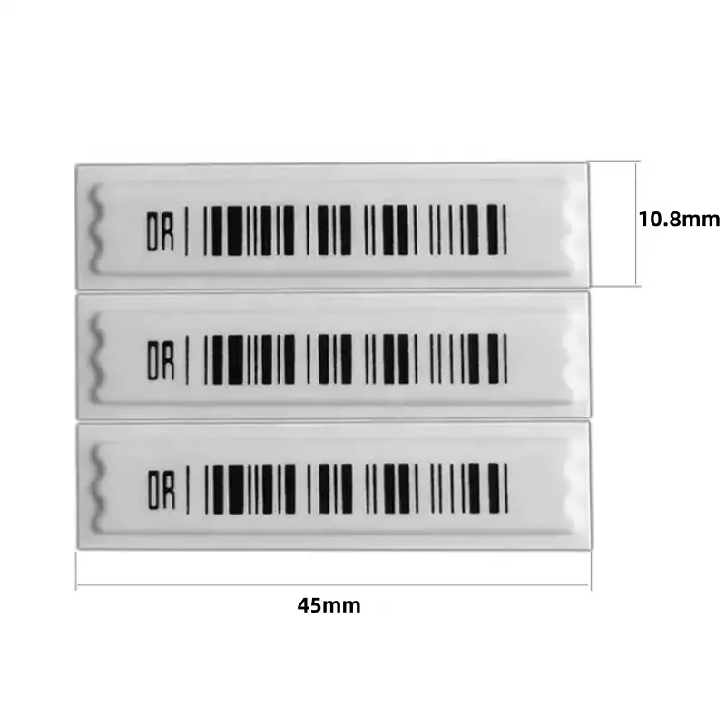 2808PCS /lot EAS Supermarket Anti-Theft Label DR Barcode AM Anti-Theft Magnet