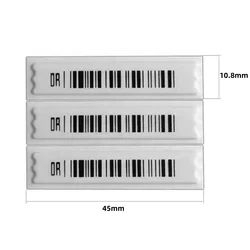 2808PCS /lot EAS Supermarket Anti-Theft Label DR Barcode AM Anti-Theft Magnet