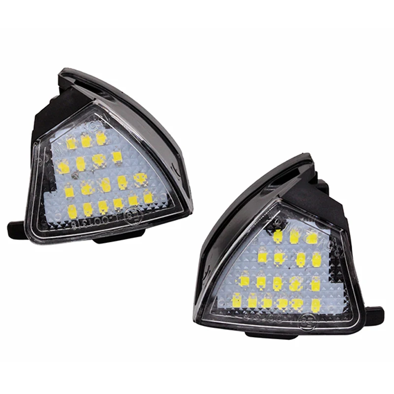 2Pcs/Set LED Under Side Mirrors Lamp 18 SMD High Quality for VW Volkswagen Golf 5/Golf 5 Plus/Jetta/Passat/Eos Super Bright