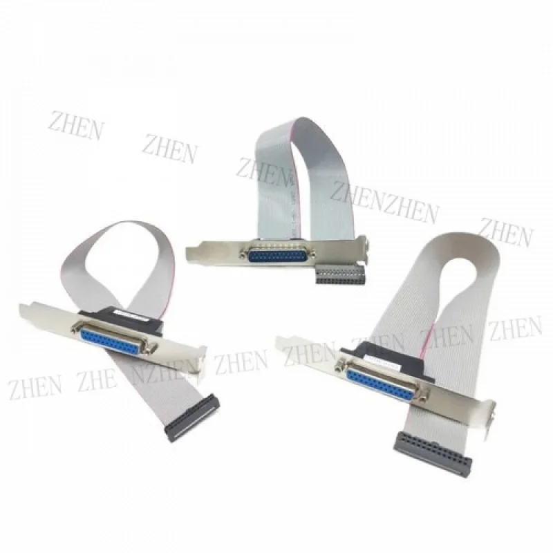 

Y 2,0 мм 2,54 мм DB25 материнская плата параллельный LPT 25P кронштейн кабеля порта принтера FC26P