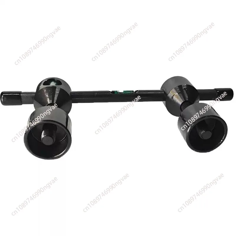 High Precision Metal Circular Spirit Level with Base and Mounting Holes