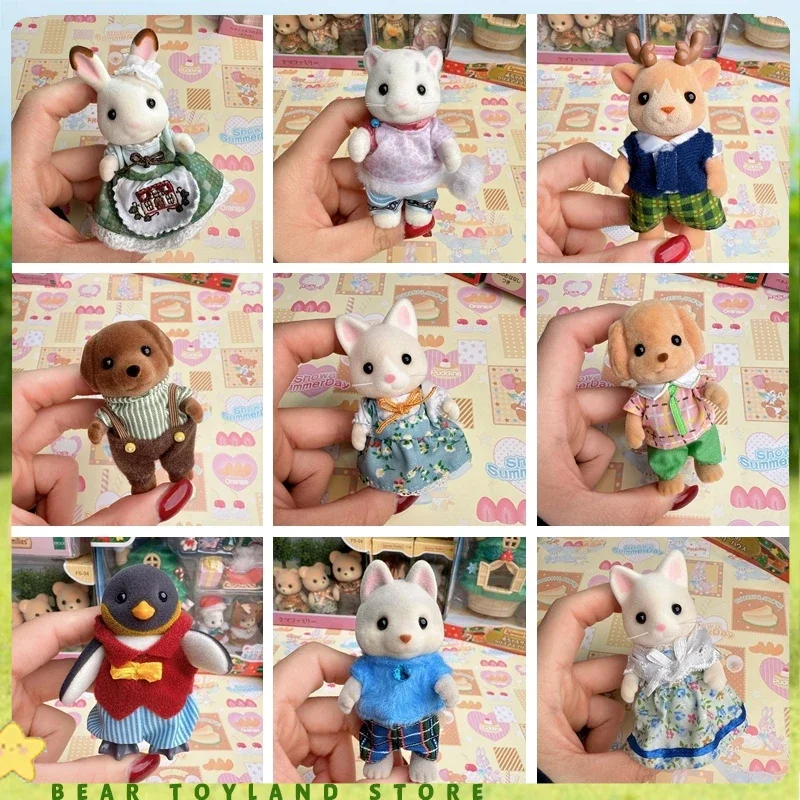 ألعاب أنيمي للعائلات السيلفانية للفتيات شخصيات كاليكو اللطيفة المخلوقات الأصلية Ternuas Ternurines لعبة دمية متوسطة الحجم فتاة 2