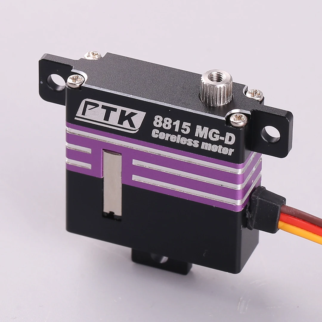PTK 8815 MG-D 15kg Programmable Full Metal Servo for Glider RC Model Airplane KST X10min - Durable Aircraft Servo