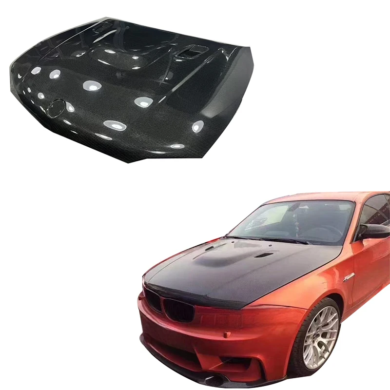 

High Quality Carbon Fiber Fibre Front Engine Bonnet Hood for E82 E88