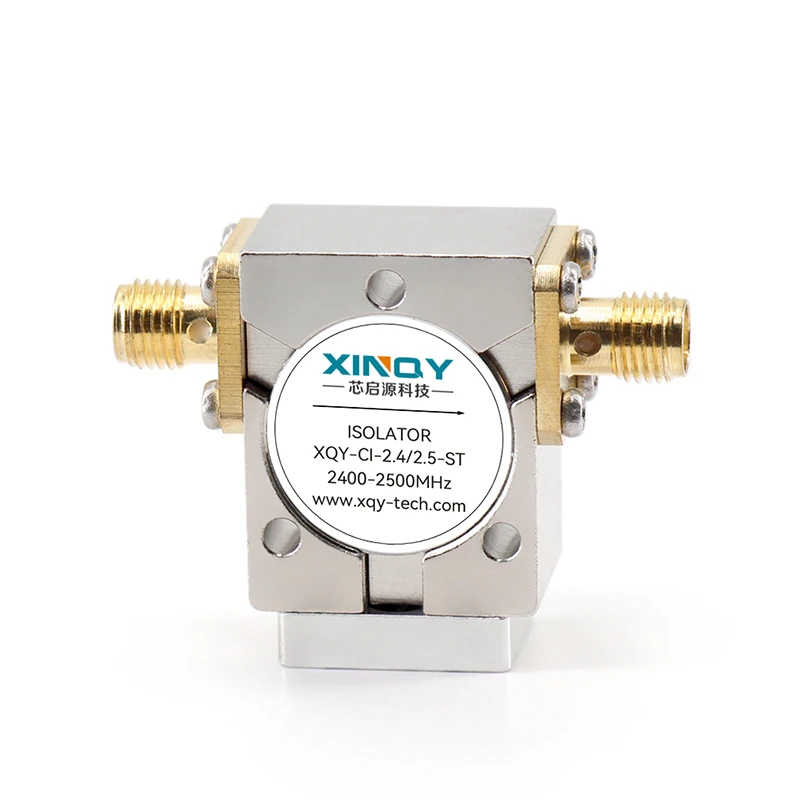 

XINQY Rf 100w Coaxial Circulator Isolator 2400-2500MHz Sma Female Connector Rf Isolator