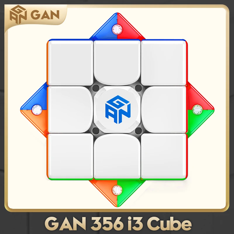 [GAN 356 I3 3x3x3] Intelligence Smart PowerPod Cube Magnetic Puzzle Speed Magic Cubes