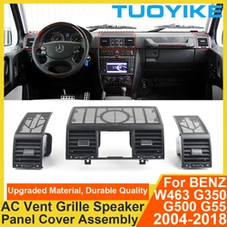 Car Central Left Right AC Air Conditioning Vent Grille Speaker Panel Cover For Mercedes BENZ G-Class W463 4636807408 4636807508