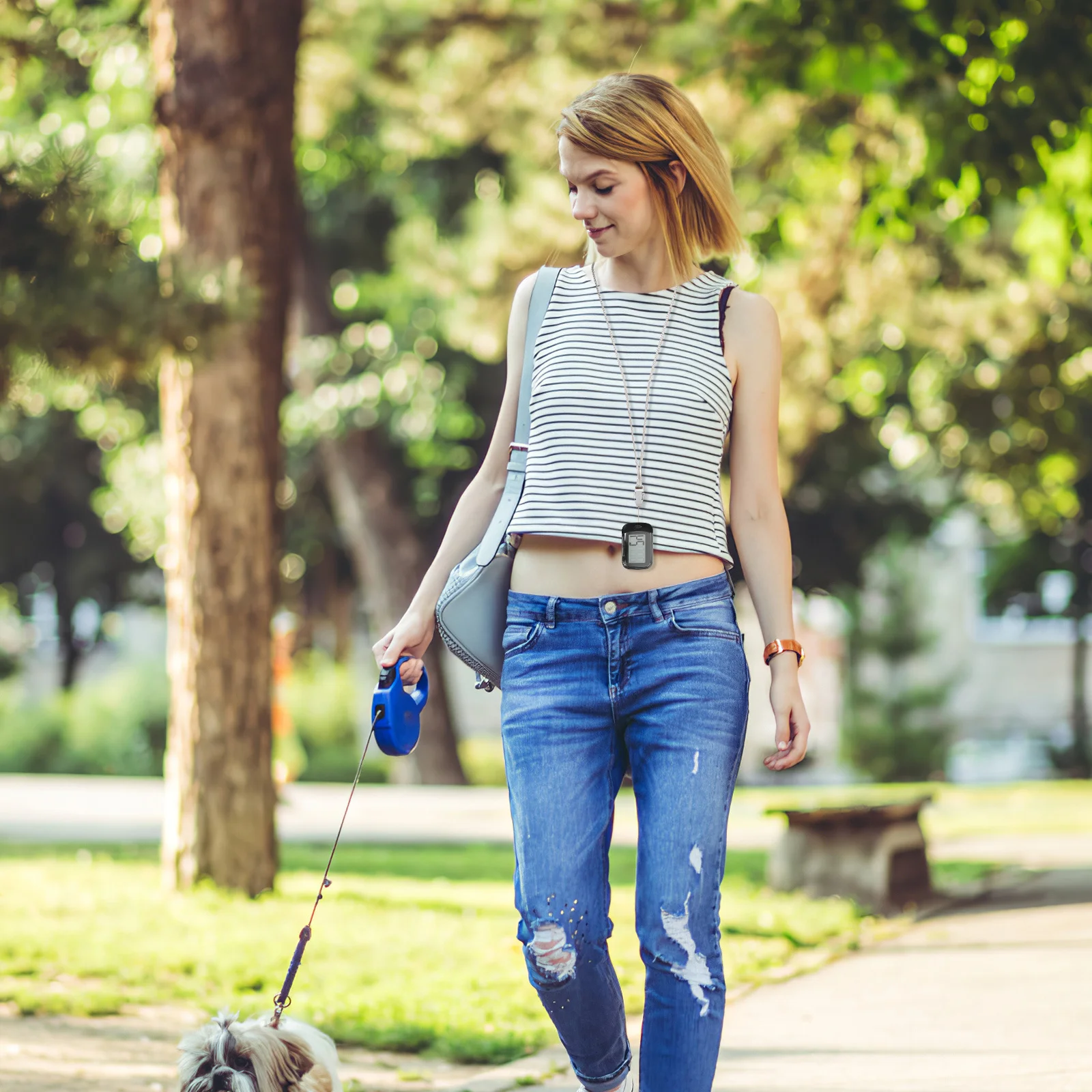 

Portable Clip on Pedometer Small Size Easy Use Fitness Tracker for Walking Running Steps and Miles Pedometer for Walking