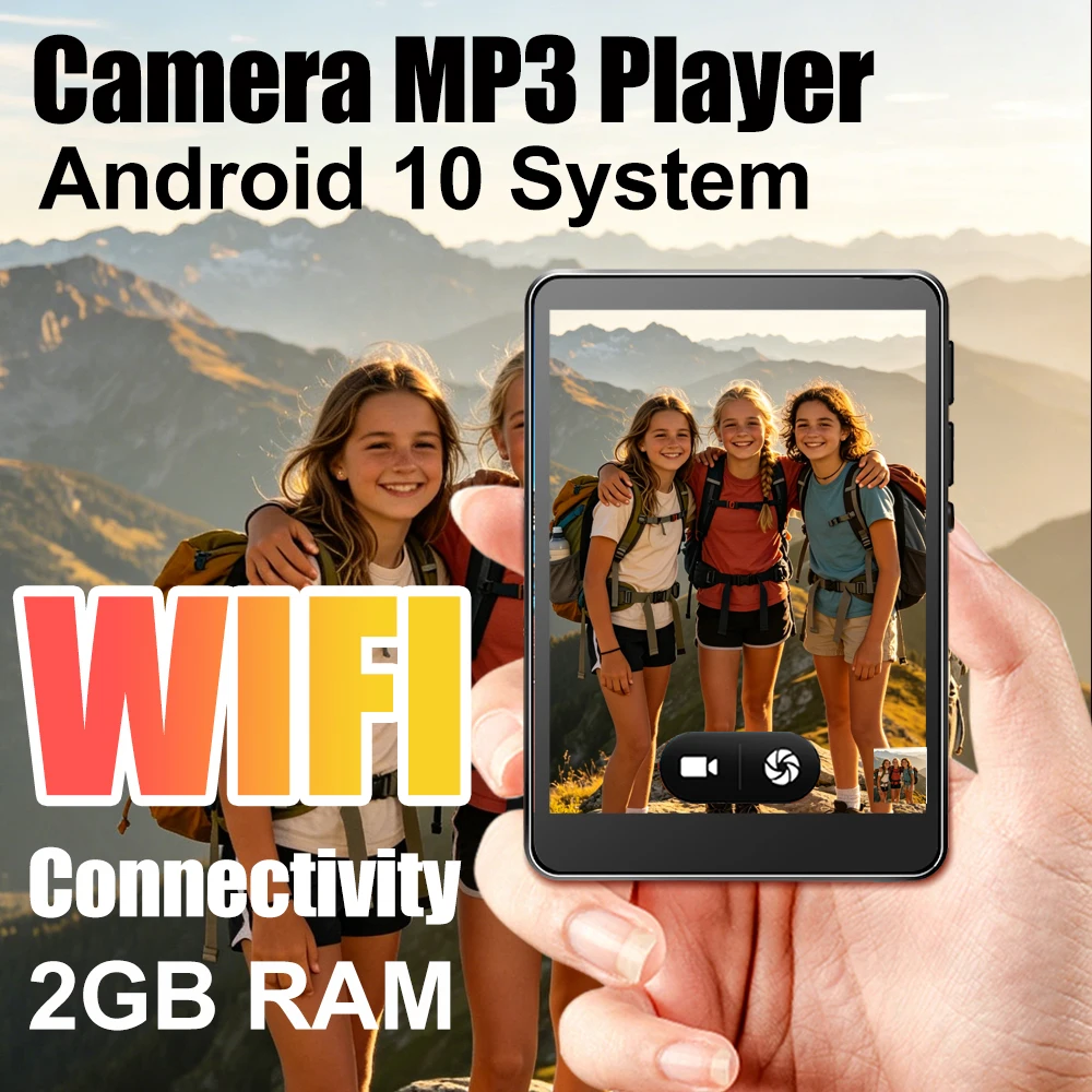 

5-мегапиксельная камера, Android 10, MP3-плеер, 2,83-дюймовый IPS-экран, Google Play Store, Wi-Fi/Bluetooth, расширяемая память до 256 ГБ, поддержка видеозаписи