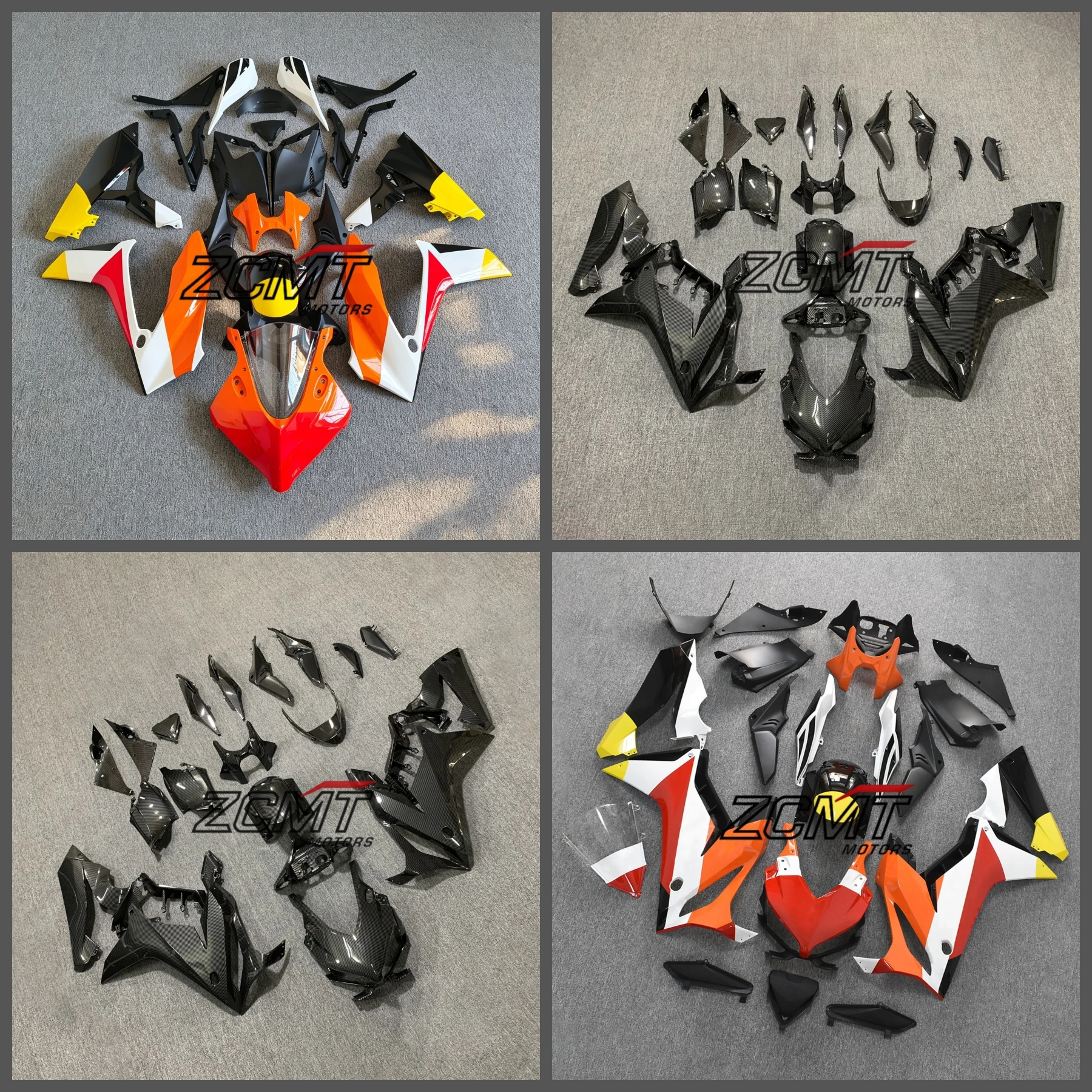 for CBR-650R NEW ABS Motorcycle Full Fairing Kit For HONDA CBR650R 2019-2023 Whole Fairings Kits Bodywork Plastics Unpainted 25