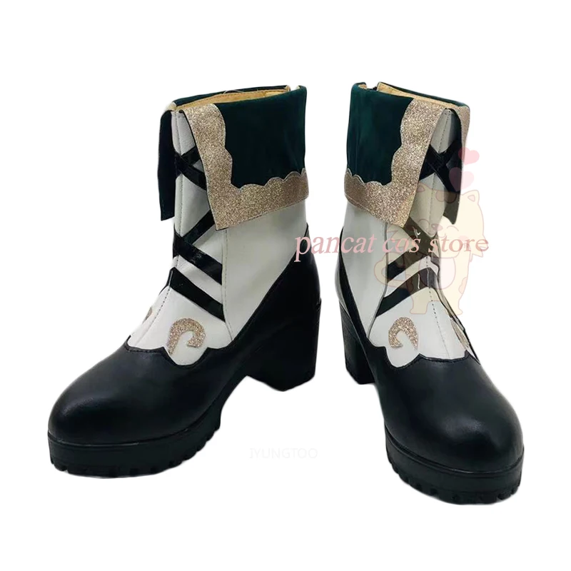 

Genshinimpact Anime Barbara Cosplay Shoes Comic Anime Game Cos Long Boots Cosplay Costume Prop Shoes for Con Halloween Party