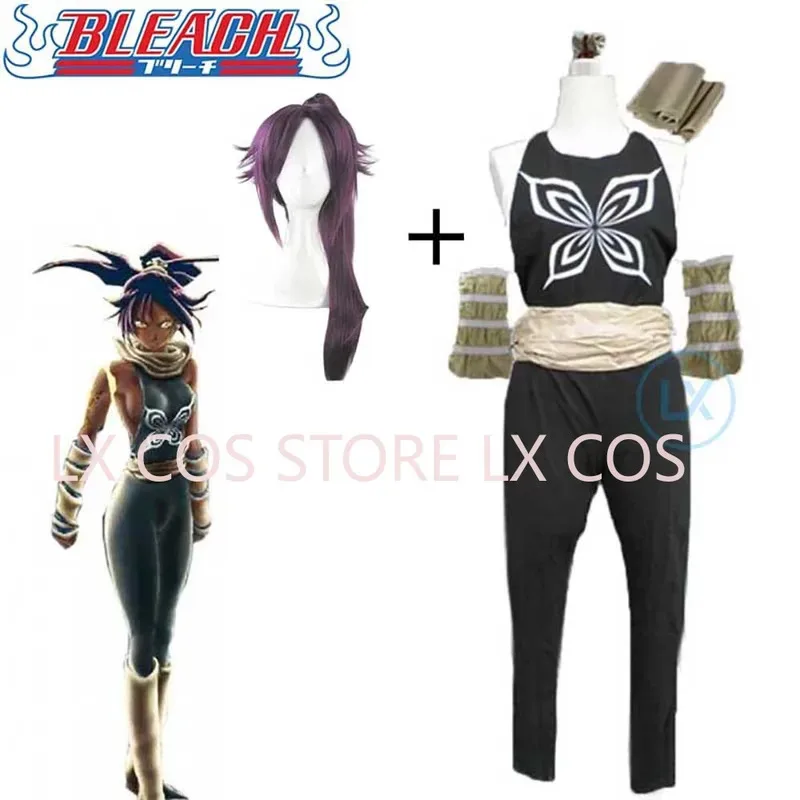 

Аниме Новый Смерть Шиуин Юруичи Косплей Костюм Хэллоуин Для Мужчин Женщин Полный Наряд Аниме Одежда