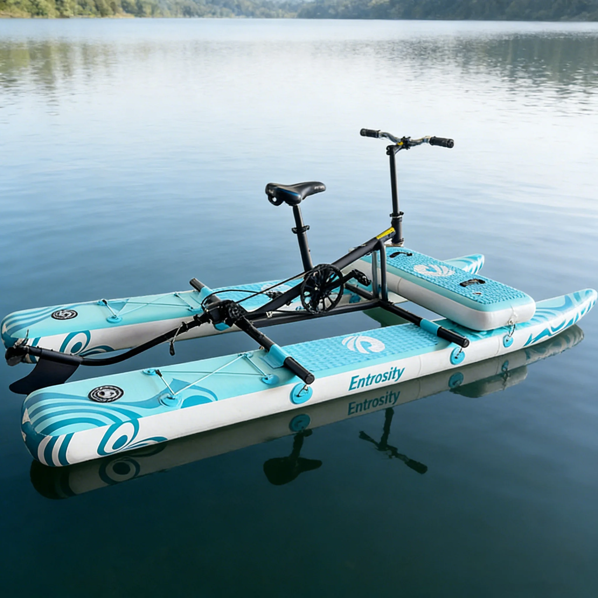 Favorite Stock New Trendy Inflatable Hydrofoil Water Pedal Boat Quick Inflation Lightweight for Beach Leisure