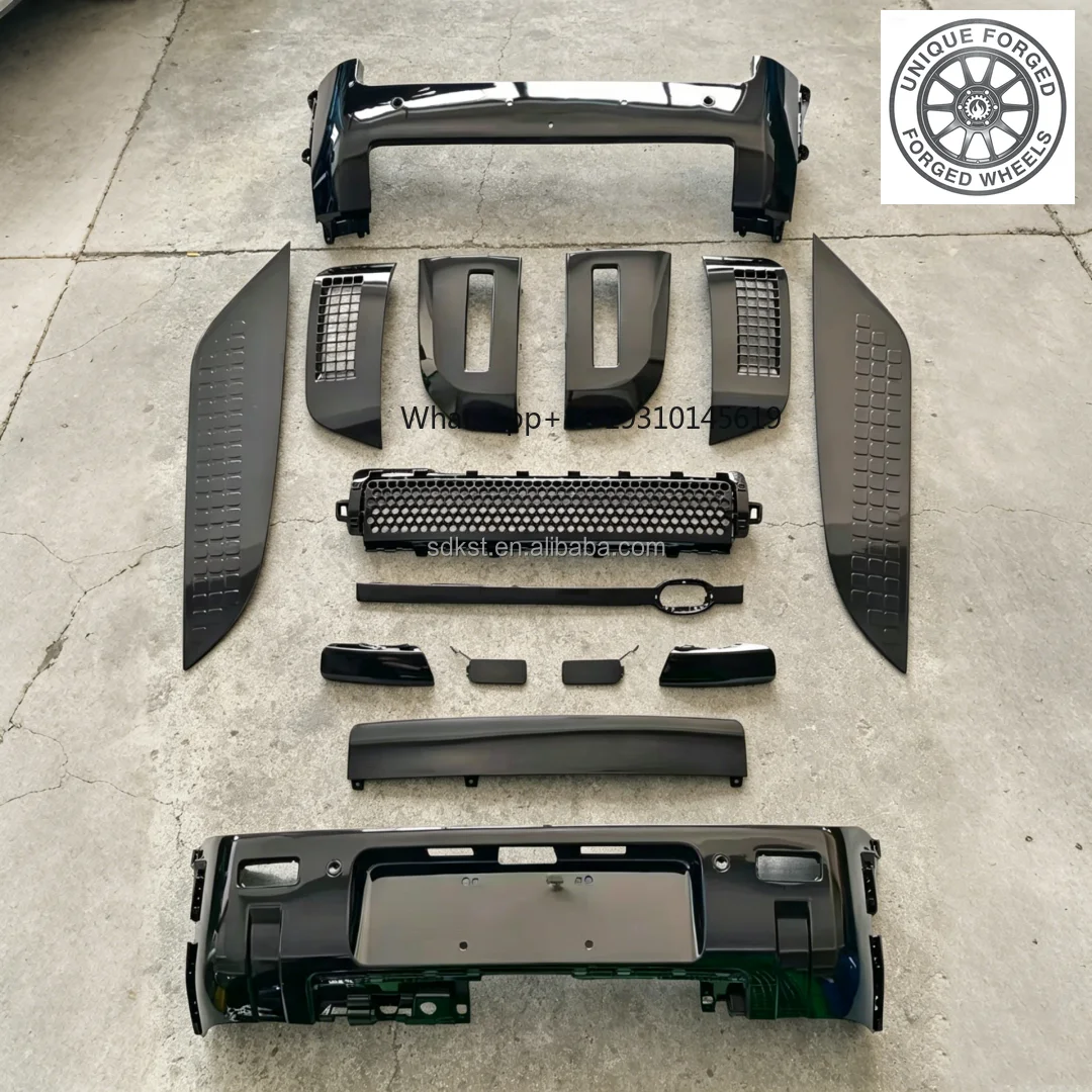 

Glossy Black Body Kits Bumper for Defender L663 2026
