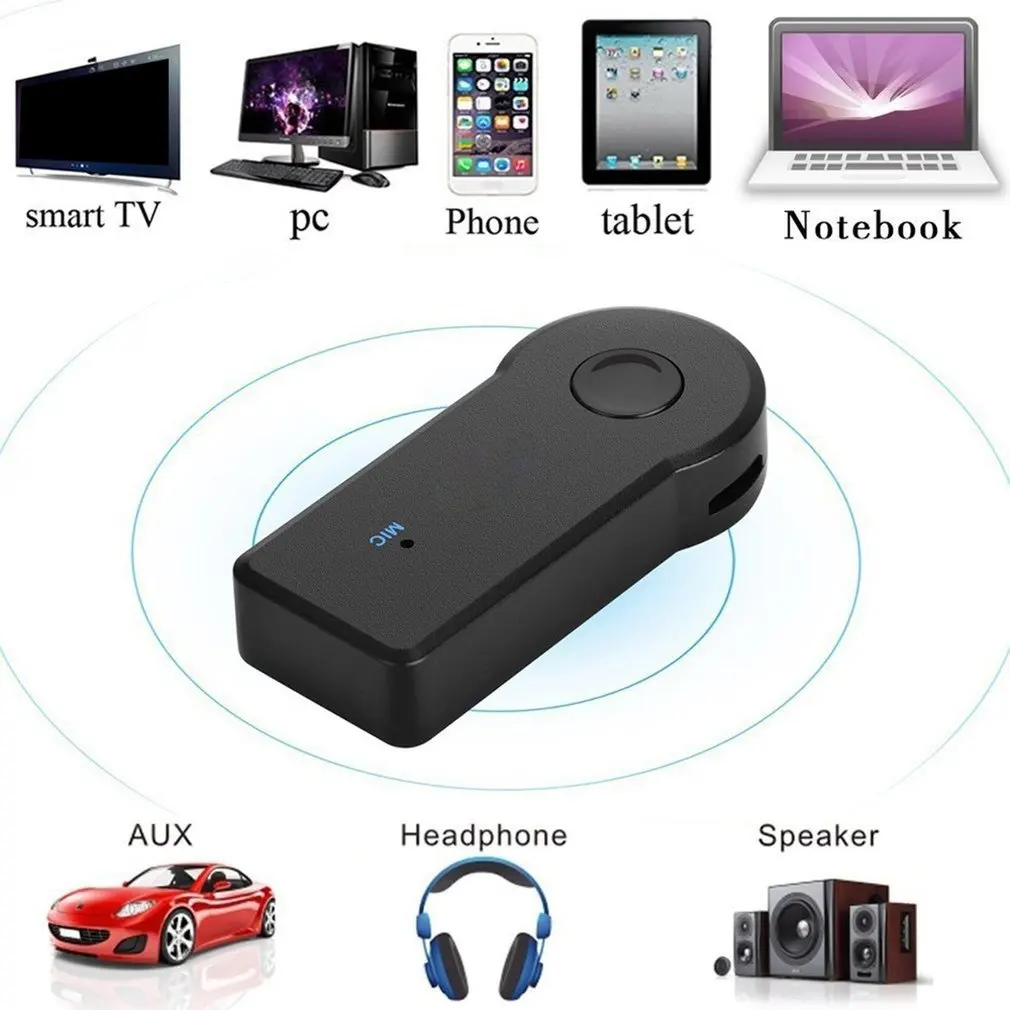 Wireless Receiver 3.5mm Aux For Music Speaker Speaker Headphone Adapter 5.0 Car Audio Receiver Audio Receiver Car Kit