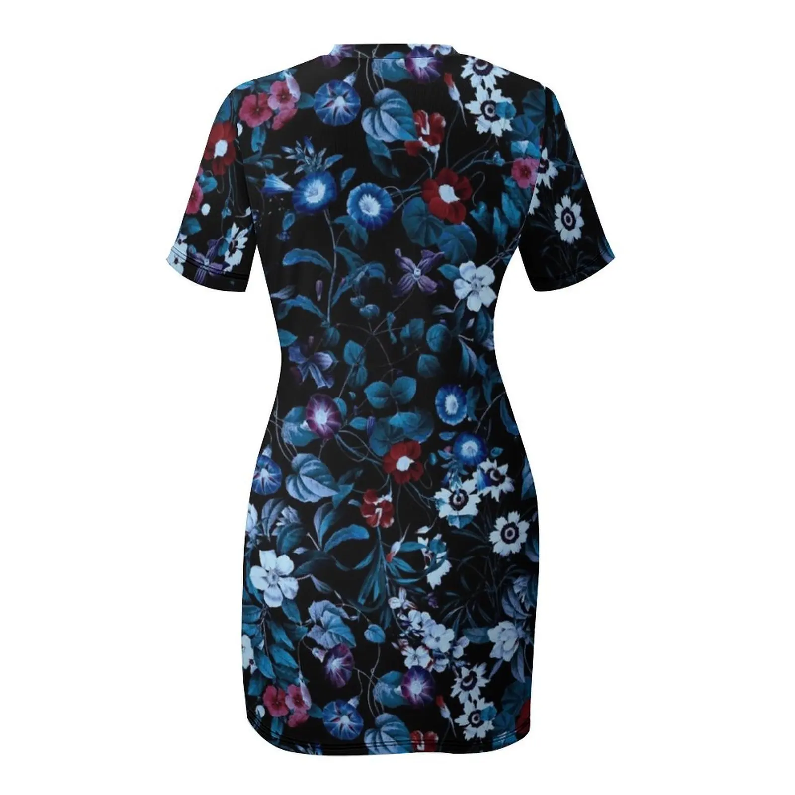 Night Garden XXXII เดรสแขนสั้น เดรสไปงาน เดรสยาว ผู้หญิง ชุดน่ารัก