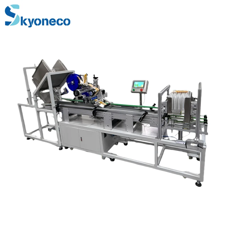 Label Machine, Flat Labeling Machine,  Tray Labeling Machine